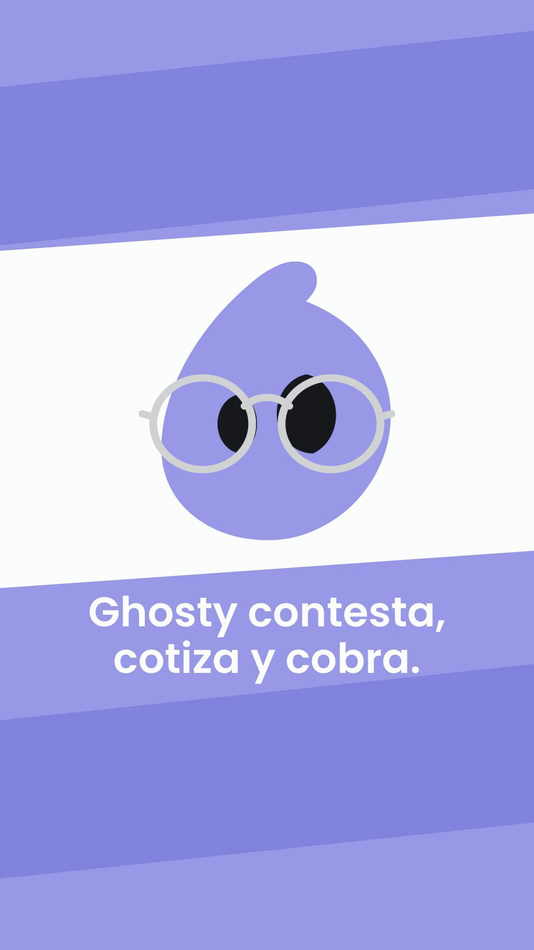 Ghosty contesta, cotiza y cobra